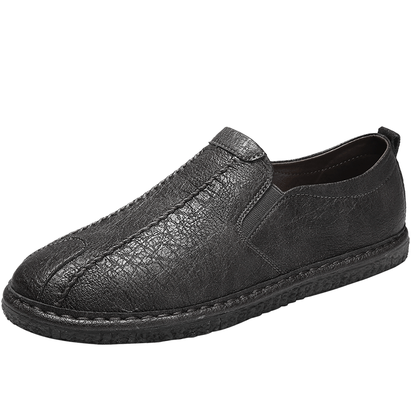 Mocassins Fourrés Homme Bronzage Noir Hiver Semelle Doux Derbies Tendance