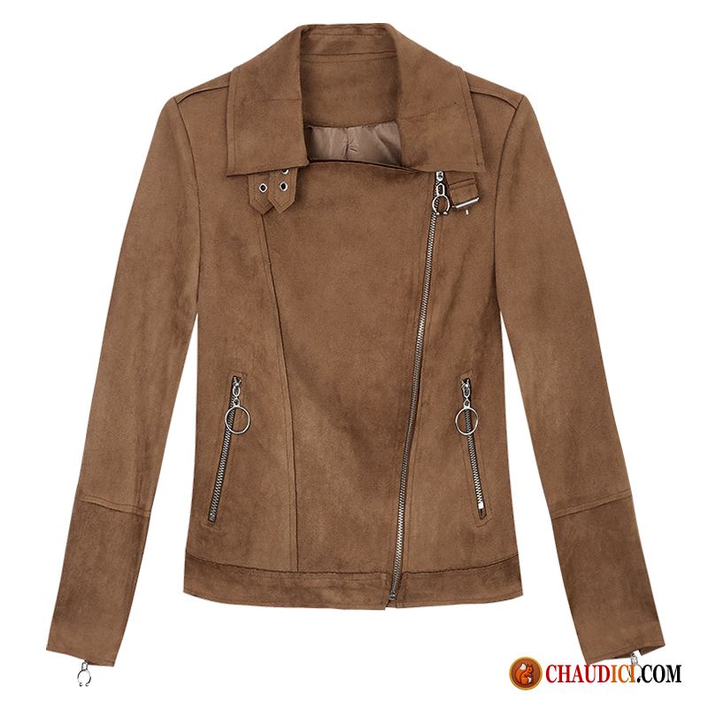 Model Veste Femme Veste Une Veste Manteau Court Tendance Pas Cher