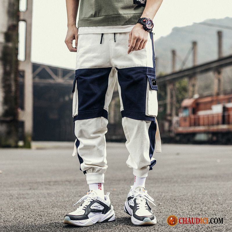 Pantalon Cargo Imprimé Homme Baggy Été Tendance Pantalon Cargo Pas Cher