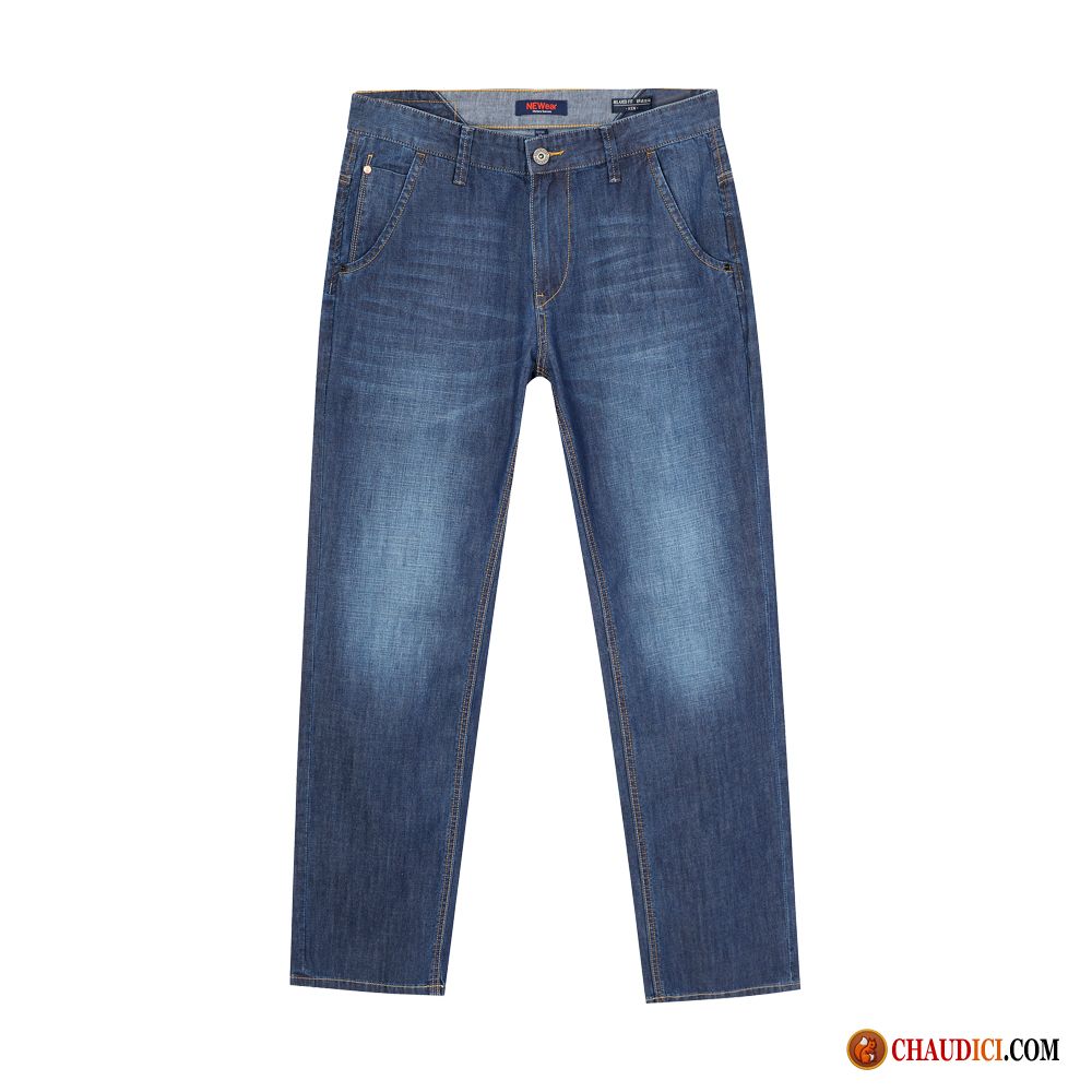 Pantalon En Denim Homme Été Les Adolescents Pantalon Homme Jeans Pas Cher