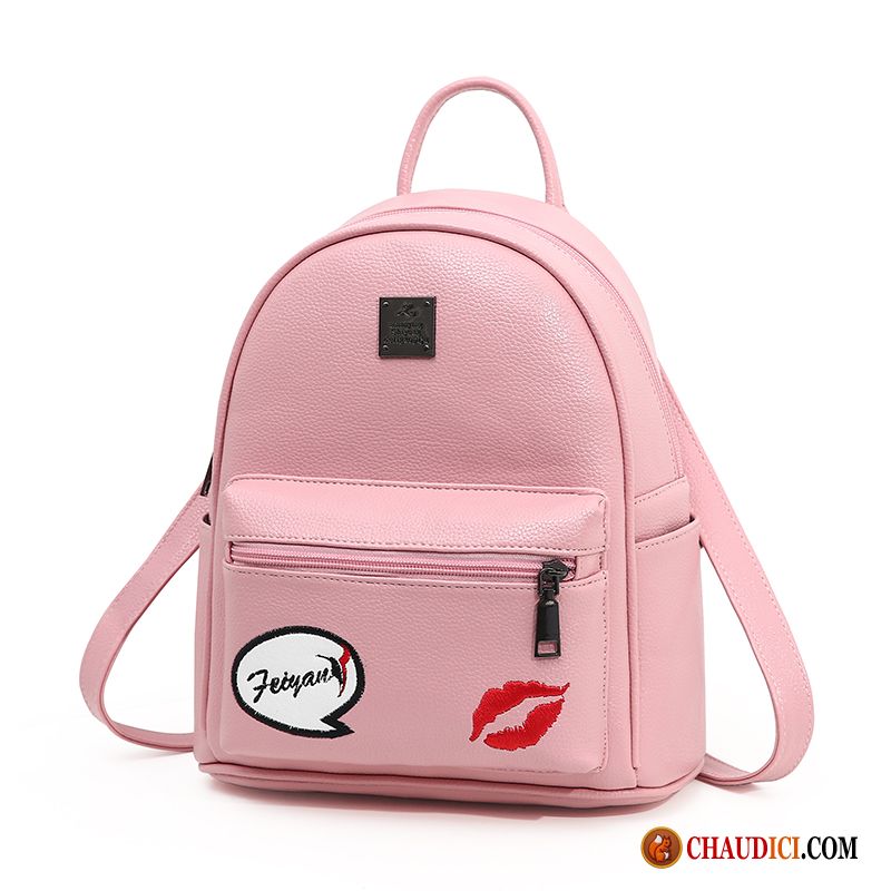 Petit Sac A Dos Femme Peachpuff Sac À Dos Loisir Rose Mode Cartable Pas Cher