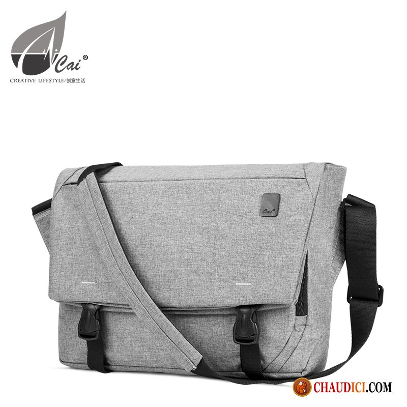 Petit Sac À Bandoulière Bandoulière Écarlate Hommes Sac D'ordinateur Portable Sacs À Bandoulière 14 Pouces Mode