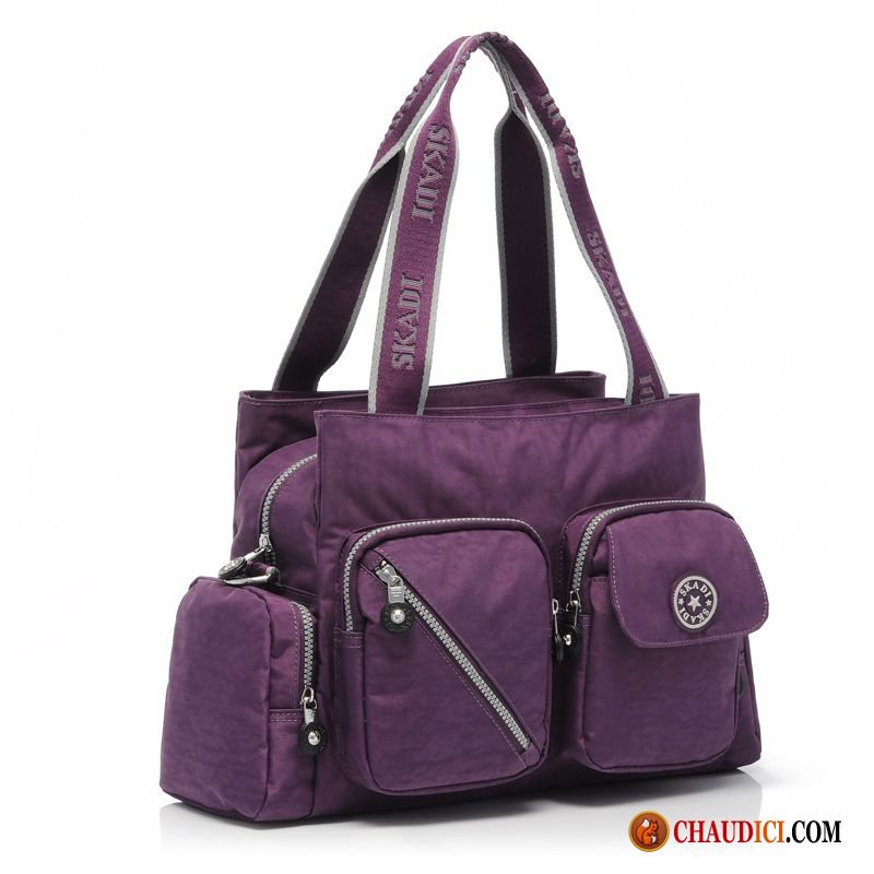 Sac A Bandouliere Femme Marron Haute Qualité Portable Femme Sac De Messager Grande Capacité En Vente