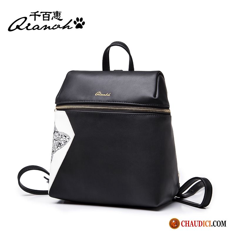 Sac A Dos Cuir Femme Tendance Sac À Dos Cartable Pu Femme