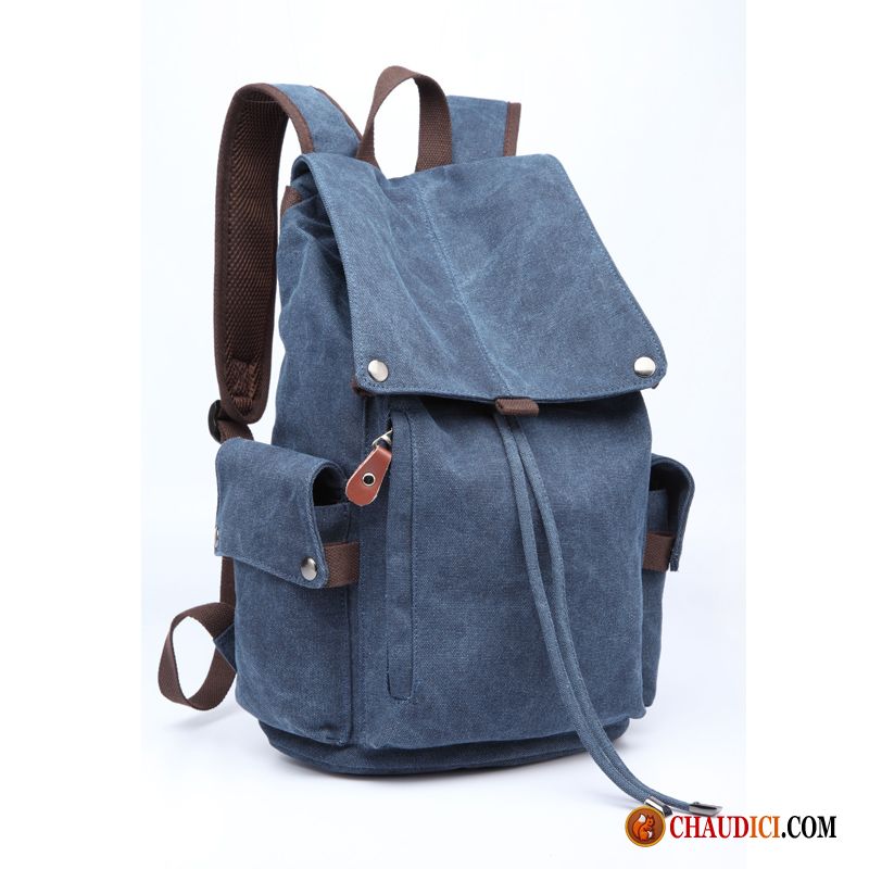 Sac A Dos Pour Petite Homme Cartable Rétro Sac À Dos Homme Tendance