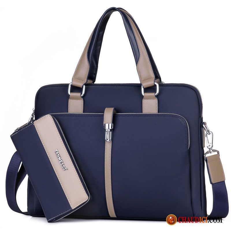 Sac A Main De Cours Palegoldenrod Homme Sac À Main Loisir Sac Poitrine Tissu Oxford