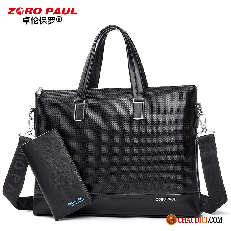 Sac A Main Original En Cuir Mallette Homme La Coupe Transversale Sac À Main Sac D'ordinateur Portable Pas Cher