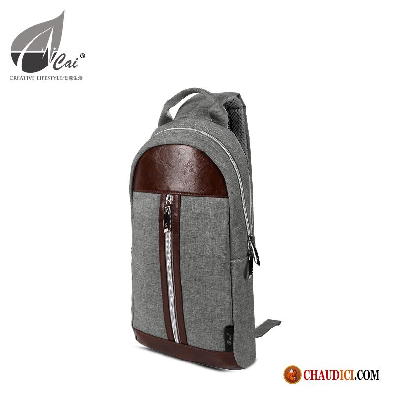 Sac Bandoulière Homme Marron Femme Rétro Sport Vélo Mode En Ligne