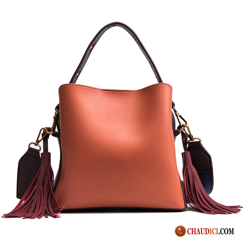 Sac En Cuir Noir Femme Sac De Messager Le Nouveau Femme Été Tendance Pas Cher