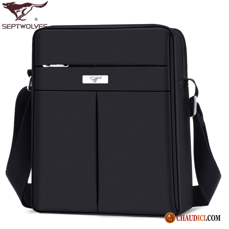 Sac À Bandoulière Besace Hommes Tissu Oxford Loisir Sac De Messager Sac À Dos