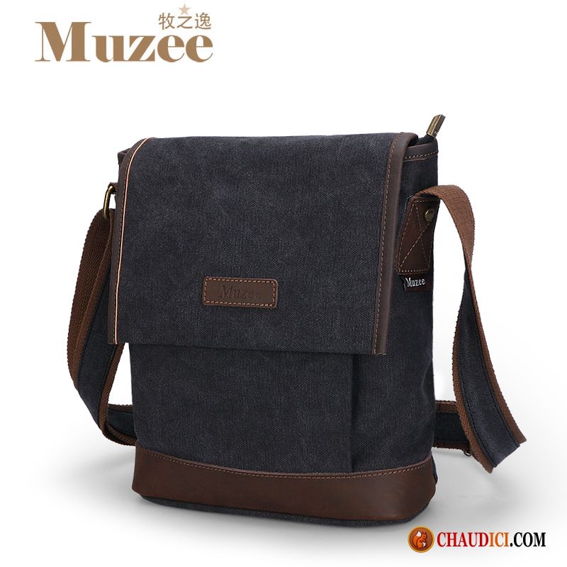 Sac À Bandoulière Cuir Homme Marque Petit Mode Loisir Sac De Messager Hommes Pas Cher