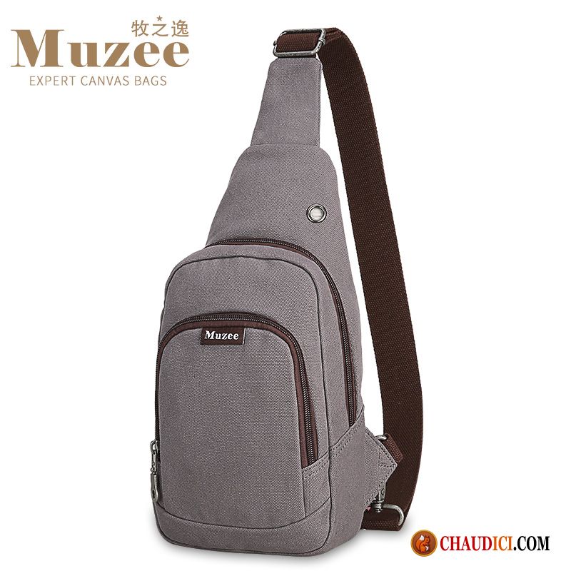 Sac À Bandoulière Homme En Cuir Sport Sacs À Bandoulière Petit Multifonctions Homme France