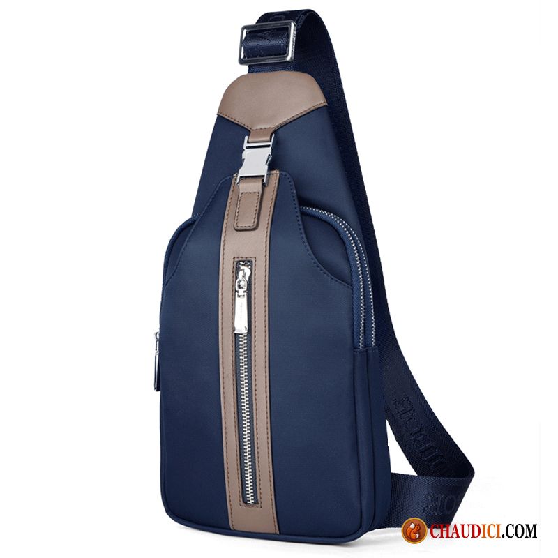 Sac À Bandoulière Homme Pas Cher Steelblue Sac À Dos Tissu Oxford Sacs À Bandoulière Loisir Tendance