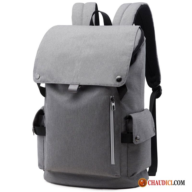 Sac À Dos Tendance Homme Nylon Cartable Campus Tissu Oxford Lumière Pas Cher