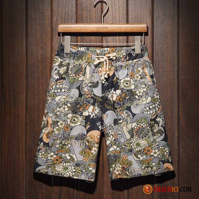 Shorts Camouflage Homme Homme Plage Fantaisie Été Shorti Pas Cher