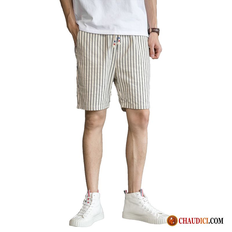 Shorts Classe Homme Les Adolescents Grande Taille Tendance Pantalons Cinquième Pantalon