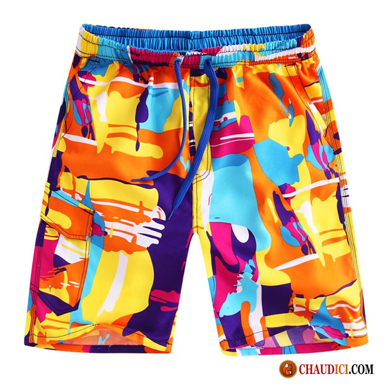 Shorts Homme Large Baggy Séchage Rapide Décontractée Plage Shorti Pas Cher