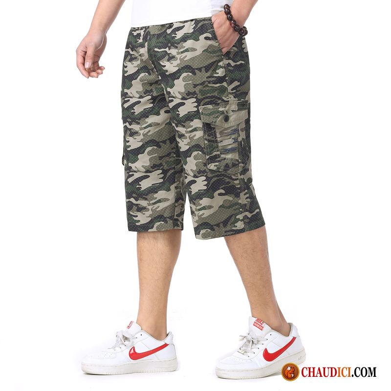 Shorts Leger Pour Homme Plage Homme Shorti Baggy Camouflage