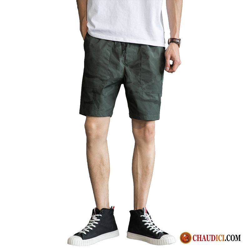 Shorts Skai Homme Bronzage Shorti Pantalons Tendance Militaire Vert Les Adolescents Pas Cher