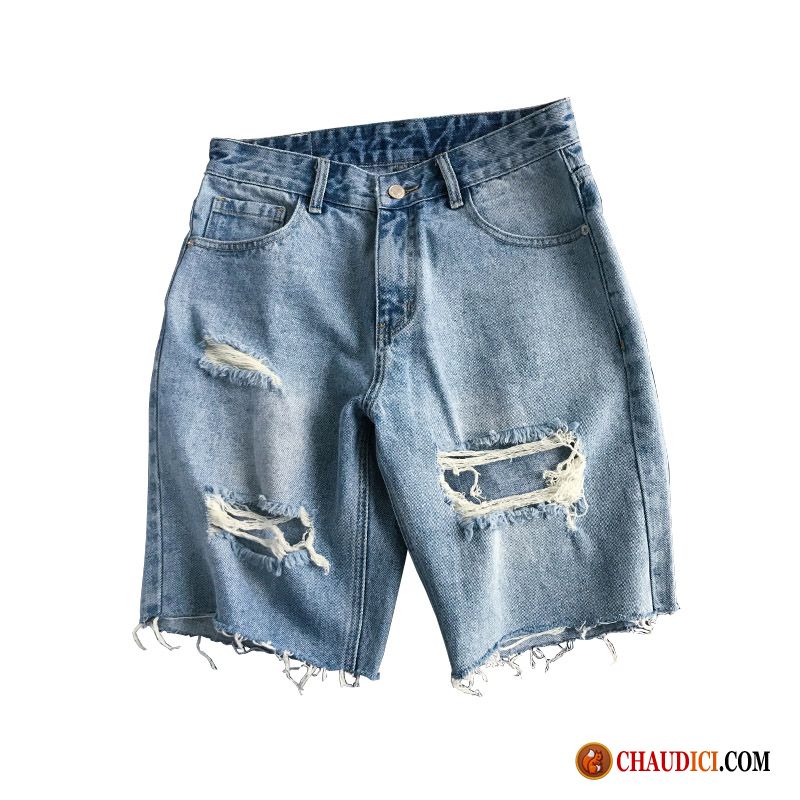 Shorts Ski Homme Baggy Shorti Homme Bord Denim