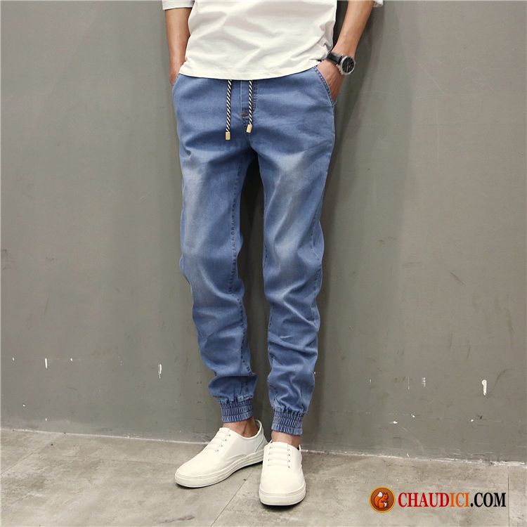 Skinny Slim Homme Jeans Extensible Tendance Les Pantalons De Survêtement Homme Jeans En Ligne