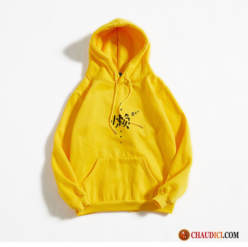 Sweat À Capuche Capuche Homme Hoodies Baggy Printemps Manteau Capuche