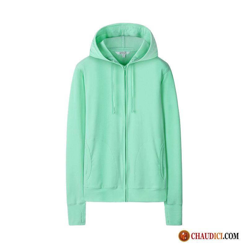 Sweat À Capuche Col En V Femme Sport Légère L'automne Hoodies Printemps Pas Cher