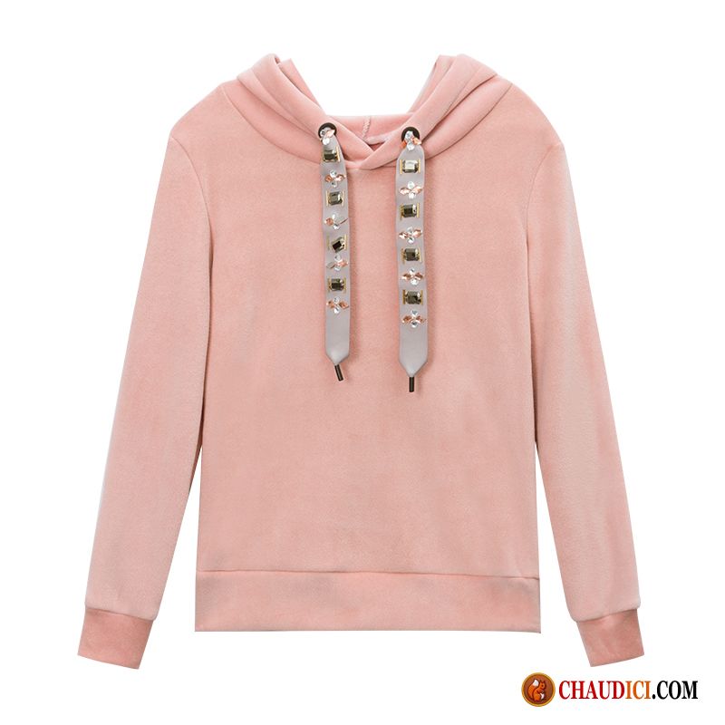 Sweat À Capuche Grosse Maille Pour Femme Une Veste Mode Longues Slim Capuche Pas Cher