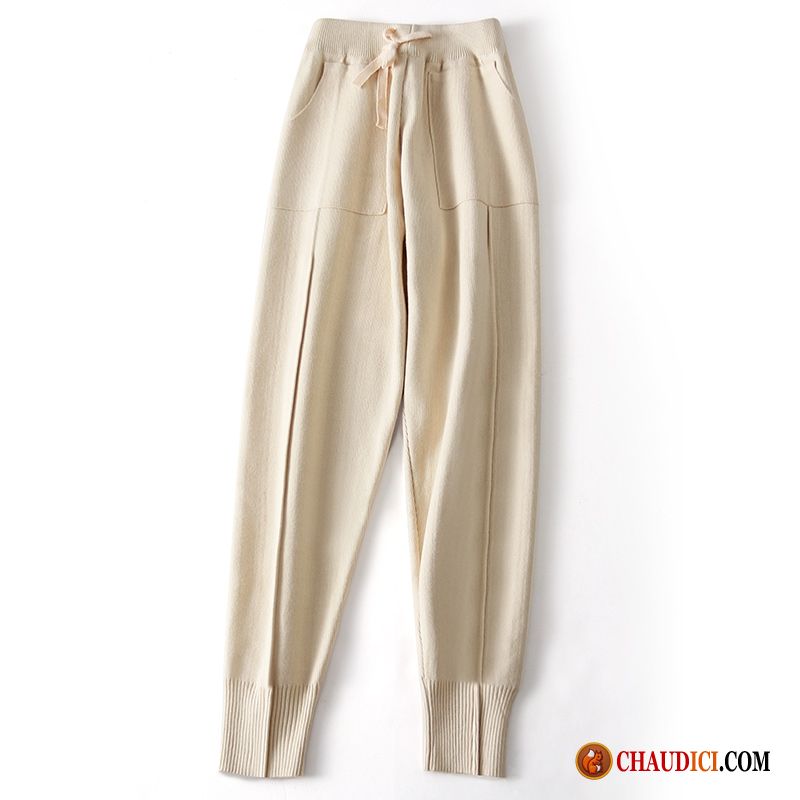 Taille Femme Pantalon Harlan Printemps Pantalon Décontractée Femme France