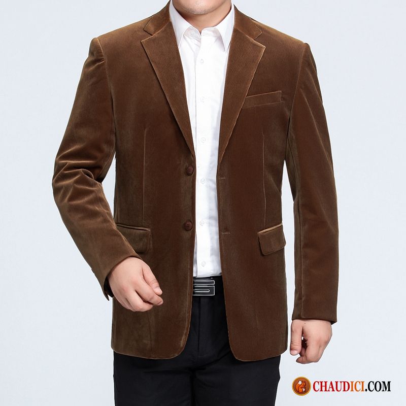 Veste De Blazer Pour Homme Printemps Blazer Décontractée Manteau De Travail Pas Cher