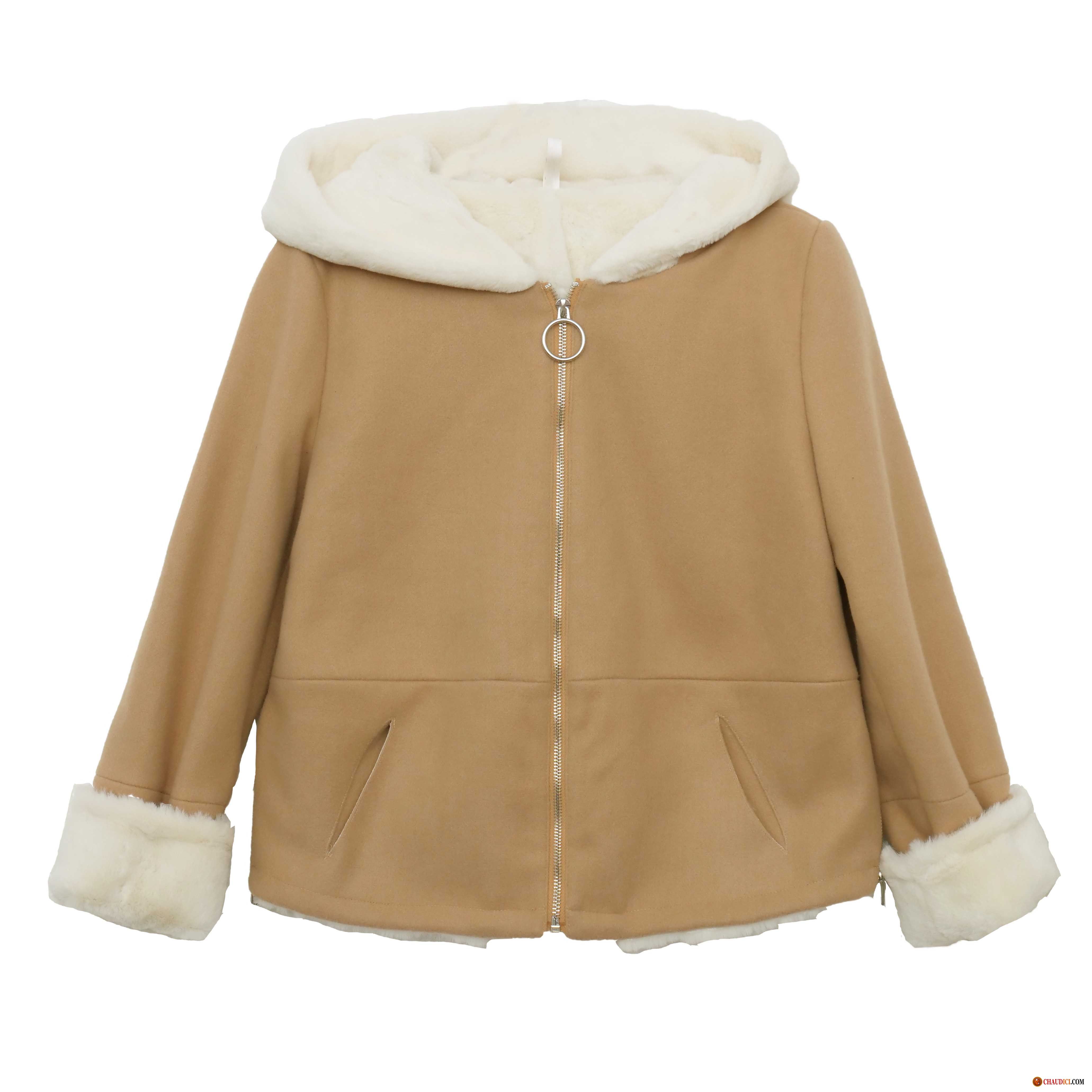 Vestes Matelassées Femme Une Veste Baggy Manteau Kaki Court Pas Cher